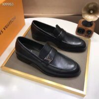 Louis Vuitton LV Men Saint Germain Loafer Black Supple Calf New LV Buckle