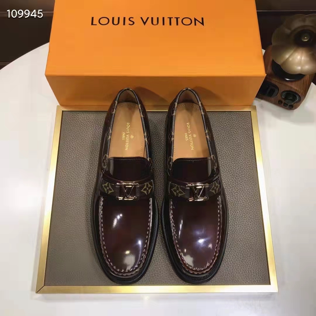 Louis Vuitton Rare Sold Out Men's 9 US Damier Ebene Major Loafer Shoes  53lk825s