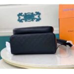 Louis Vuitton LV Unisex Campus Backpack Damier Infini Onyx Silver Cowhide Leather – Bild 5