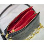 Louis Vuitton LV Unisex Coussin BB Black Monogram-Embossed Puffy Lambskin Calfskin - Bild 8