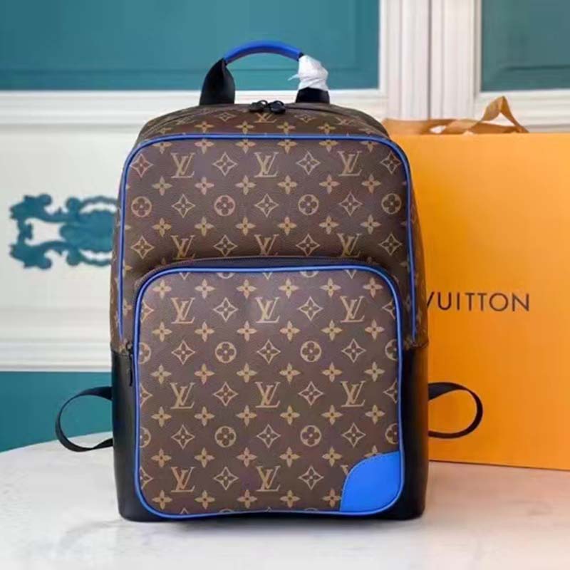 Louis+Vuitton+Dean+Backpack+Brown+Canvas for sale online