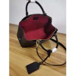 Louis Vuitton LV Unisex Grand Palais Tote Black Monogram Embossed Grained Cowhide Leather - immagine 10