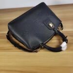 Louis Vuitton LV Unisex Grand Palais Tote Black Monogram Embossed Grained Cowhide Leather - immagine 6