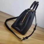 Louis Vuitton LV Unisex Grand Palais Tote Black Monogram Embossed Grained Cowhide Leather - immagine 8