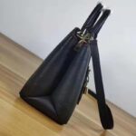 Louis Vuitton LV Unisex Grand Palais Tote Black Monogram Embossed Grained Cowhide Leather - immagine 7