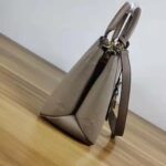 Louis Vuitton LV Unisex Grand Palais Tote Gray Monogram Embossed Grained Cowhide Leather - Image 7