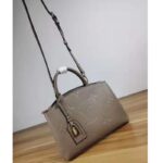 Louis Vuitton LV Unisex Grand Palais Tote Gray Monogram Embossed Grained Cowhide Leather - Image 2