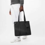 Louis Vuitton LV Unisex LV Aerogram Tote Black Grained Calf Cowhide Leather – Bild 11