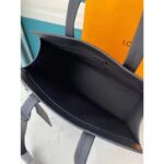 Louis Vuitton LV Unisex LV Aerogram Tote Black Grained Calf Cowhide Leather – Bild 8