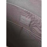 Louis Vuitton LV Unisex LV Aerogram Tote Black Grained Calf Cowhide Leather (10)
