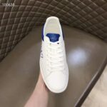 Louis Vuitton LV Unisex Luxembourg Sneaker Blue Perforated Calf Leather Rubber - Image 7