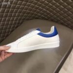 Louis Vuitton LV Unisex Luxembourg Sneaker Blue Perforated Calf Leather Rubber - Image 9