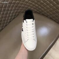 Louis Vuitton LV Unisex Luxembourg Sneaker White Perforated Calf Suede Leather (1)