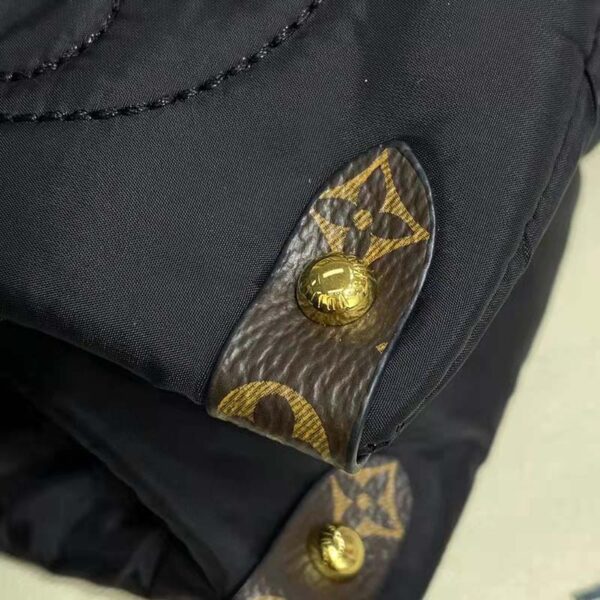 Louis Vuitton LV Unisex OnTheGO GM Tote Bag Black Econyl (10)