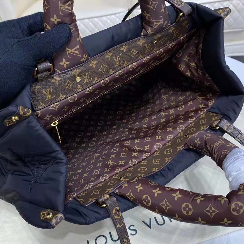 M59005 Louis Vuitton Monogram Econyl OnTheGo GM Tote Bag