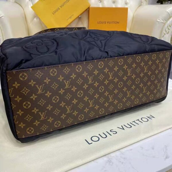 Louis Vuitton LV Unisex OnTheGO GM Tote Bag Black Econyl (7)