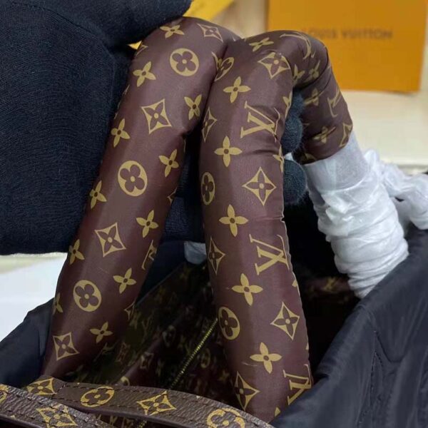 Louis Vuitton LV Unisex OnTheGO GM Tote Bag Black Econyl (9)