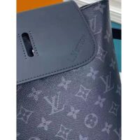 Louis Vuitton LV Unisex Steamer Backpack Black Monogram Eclipse Canvas (10)