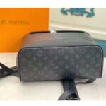 Louis Vuitton LV Unisex Steamer Backpack Black Monogram Eclipse Canvas - immagine 5