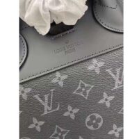 Louis Vuitton LV Unisex Steamer Backpack Black Monogram Eclipse Canvas (10)
