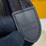 Louis Vuitton LV Unisex Trunk Pouch Black Monogram Eclipse Canvas Leather - Imagen 9