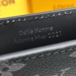 Louis Vuitton LV Unisex Trunk Pouch Black Monogram Eclipse Canvas Leather - Imagen 8