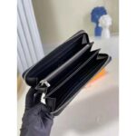 Louis Vuitton LV Unisex Zippy Wallet Black Epi Grained Cowhide Leather - Image 6