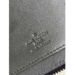 Louis Vuitton LV Unisex Zippy Wallet Vertical Taiga Black Cowhide Leather – Bild 7