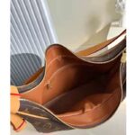 Louis Vuitton LV Women Boulogne Handbag Beige Brown Monogram Coated Canvas – Image 7
