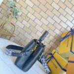 Louis Vuitton LV Women Capucines BB Handbag Black Taurillon Leather – Bild 5