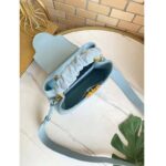 Louis Vuitton LV Women Capucines BB Handbag Dusk Blue Taurillon Calfskin – Bild 8