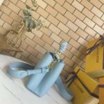 Louis Vuitton LV Women Capucines BB Handbag Dusk Blue Taurillon Calfskin – Bild 6