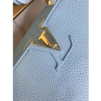 Louis Vuitton LV Women Capucines BB Handbag Dusk Blue Taurillon Calfskin