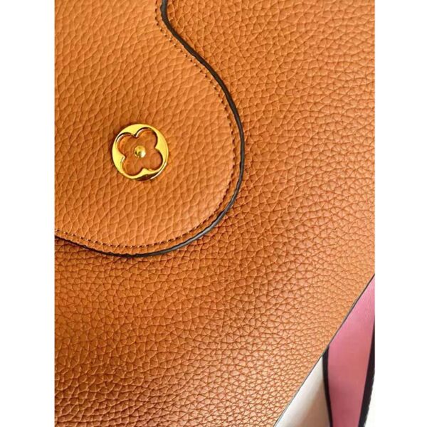 Louis Vuitton LV Women Capucines BB Handbag Gold Noir Taurillon Leather (9)