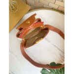 Louis Vuitton LV Women Capucines BB Handbag Red Calfskin Canvas - Image 9