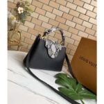Louis Vuitton LV Women Capucines Mini Handbag Black Taurillon Leather Python Skin - immagine 3