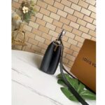 Louis Vuitton LV Women Capucines Mini Handbag Black Taurillon Leather Python Skin - immagine 4