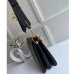 Louis Vuitton LV Women Coussin PM Handbag Black Monogram Embossed Puffy Lambskin - Bild 9