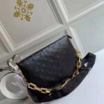 Louis Vuitton LV Women Coussin PM Handbag Black Monogram Embossed Puffy Lambskin - Bild 5