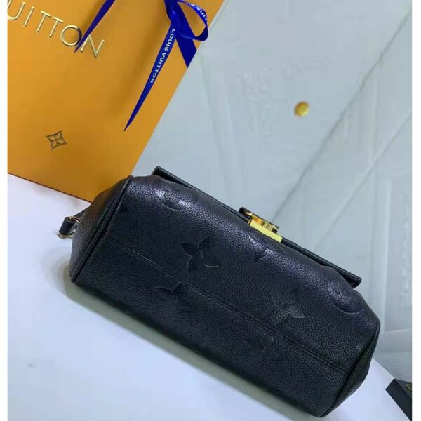 Louis Vuitton LV Women Favorite Black Monogram Empreinte Cowhide Leather (1)