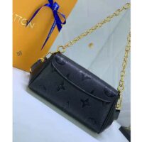 Louis Vuitton LV Women Favorite Black Monogram Empreinte Cowhide Leather