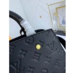 Louis Vuitton LV Women Montaigne MM Handbag Monogram Empreinte Black - immagine 9