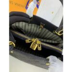 Louis Vuitton LV Women Montaigne MM Handbag Monogram Empreinte Black - immagine 8