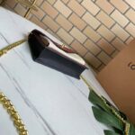 Louis Vuitton LV Women Mylockme Chain Pochette Red Soft Grained Calfskin – Bild 7