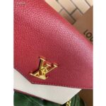 Louis Vuitton LV Women Mylockme Chain Pochette Red Soft Grained Calfskin – Bild 9