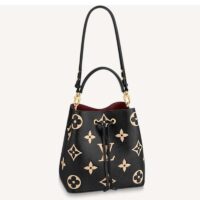 Louis Vuitton LV Women NéoNoé MM Bucket Bag Black Embossed Grained Cowhide Leather (1)