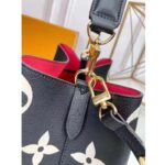 Louis Vuitton LV Women NéoNoé MM Bucket Bag Black Embossed Grained Cowhide Leather – Image 8