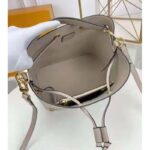 Louis Vuitton LV Women NéoNoé MM Bucket Bag Cream Embossed Grained Cowhide Leather – Image 7