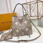 Louis Vuitton LV Women NéoNoé MM Bucket Bag Cream Embossed Grained Cowhide Leather – Image 2