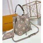 Louis Vuitton LV Women NéoNoé MM Bucket Bag Cream Embossed Grained Cowhide Leather – Image 4